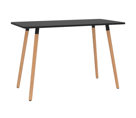 vidaXL Valgomojo komplektas, 7 dalių, oranžinis (287243+3x324239)