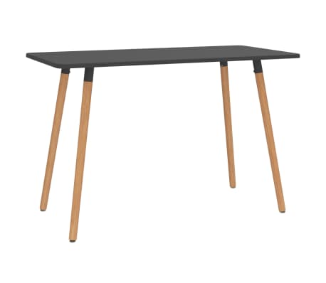 vidaXL Valgomojo komplektas, 7 dalių, oranžinis (287244+3x324239)