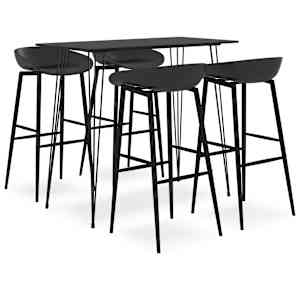 Barska garnitura 5-delna črna