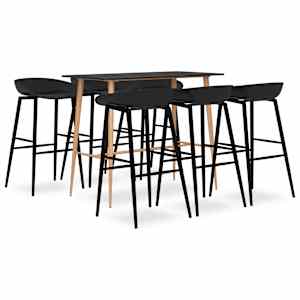 Barska garnitura 7-delna črna