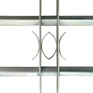 Nastavitelné bezpečnostní okenní mříže 2 ks 700–1 050 mm - obrázek 4