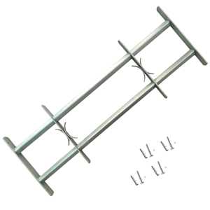 Nastavitelné bezpečnostní okenní mříže 2 ks 1000–1500 mm - obrázek 2