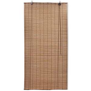 Zatemňovací rolety z bambusu 2 ks hnědé 120 x 220 cm - obrázek 2