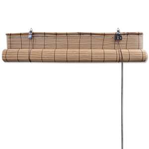 Zatemňovací rolety z bambusu 2 ks hnědé 120 x 220 cm - obrázek 4