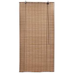 Zatemňovací rolety z bambusu 2 ks 150 x 220 cm hnědé - obrázek 2