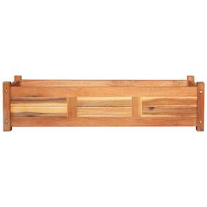 Vyvýšené záhony 2 ks akáciové dřevo 100 x 30 x 25 cm - obrázek 3