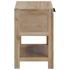 Noční stolky se zásuvkami 2 ks 40 x 30 x 48 cm masivní akácie - obrázek 5