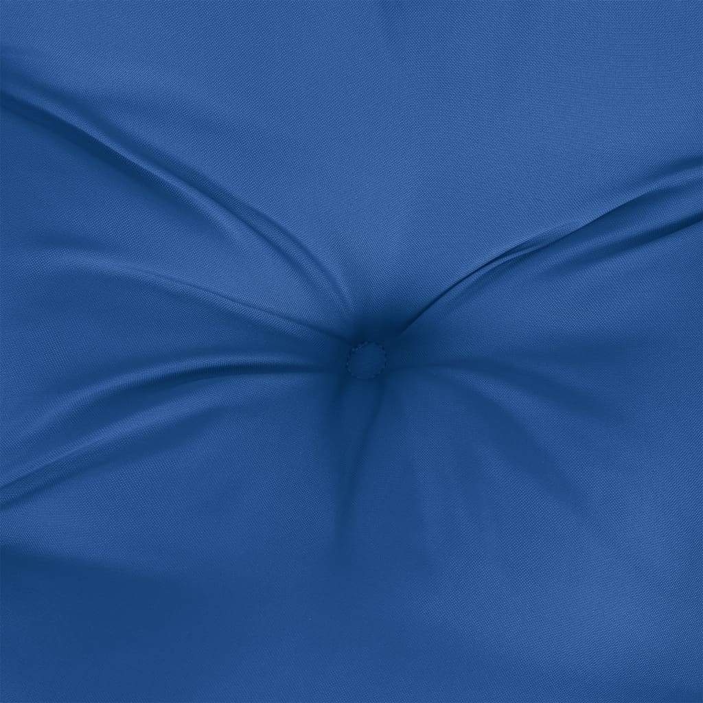 Poduszki na krzesła ogrodowe, 6 szt., niebieskie, 120x50x7 cm