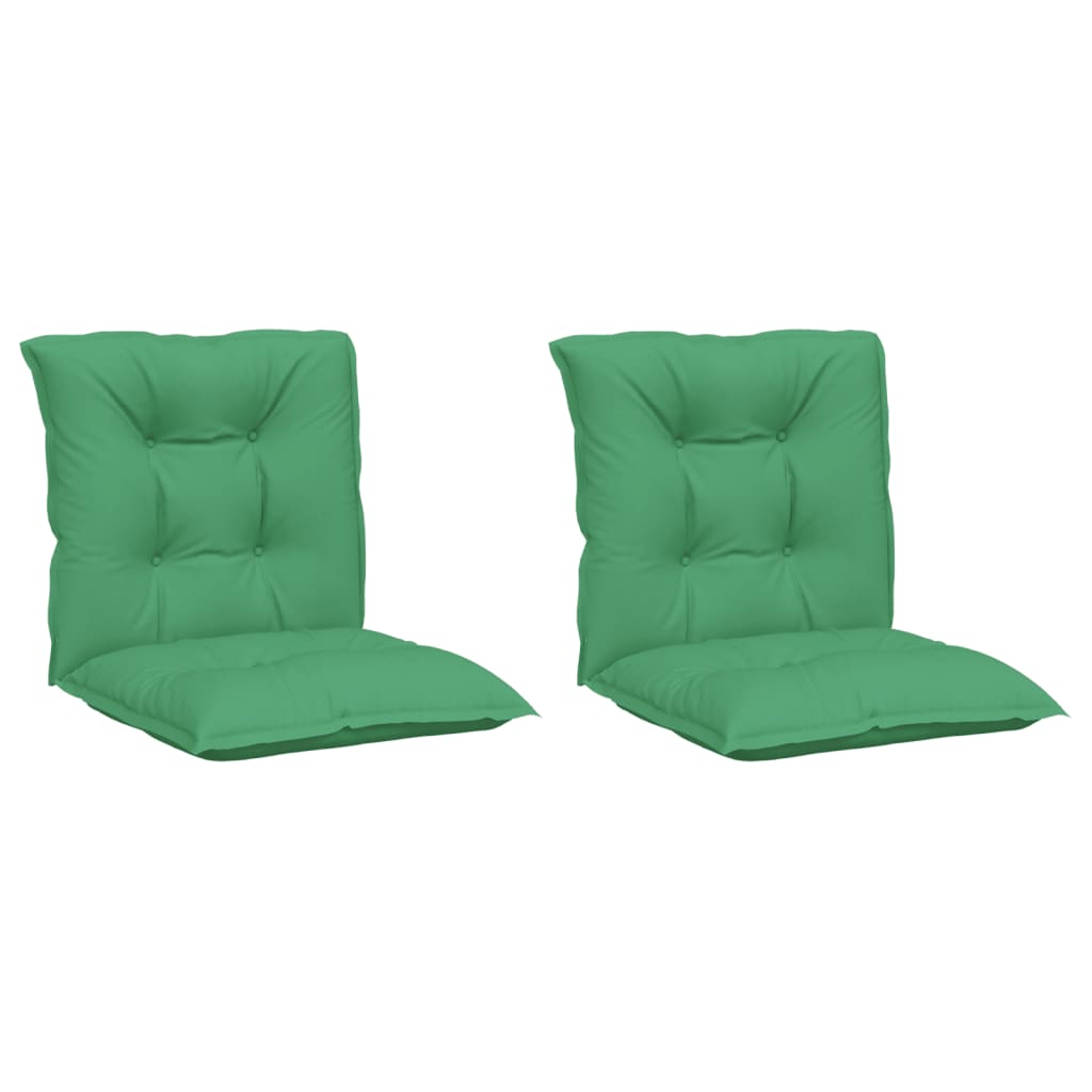 

vidaXL Tuinstoelkussens 2 st 100x50x7 cm groen