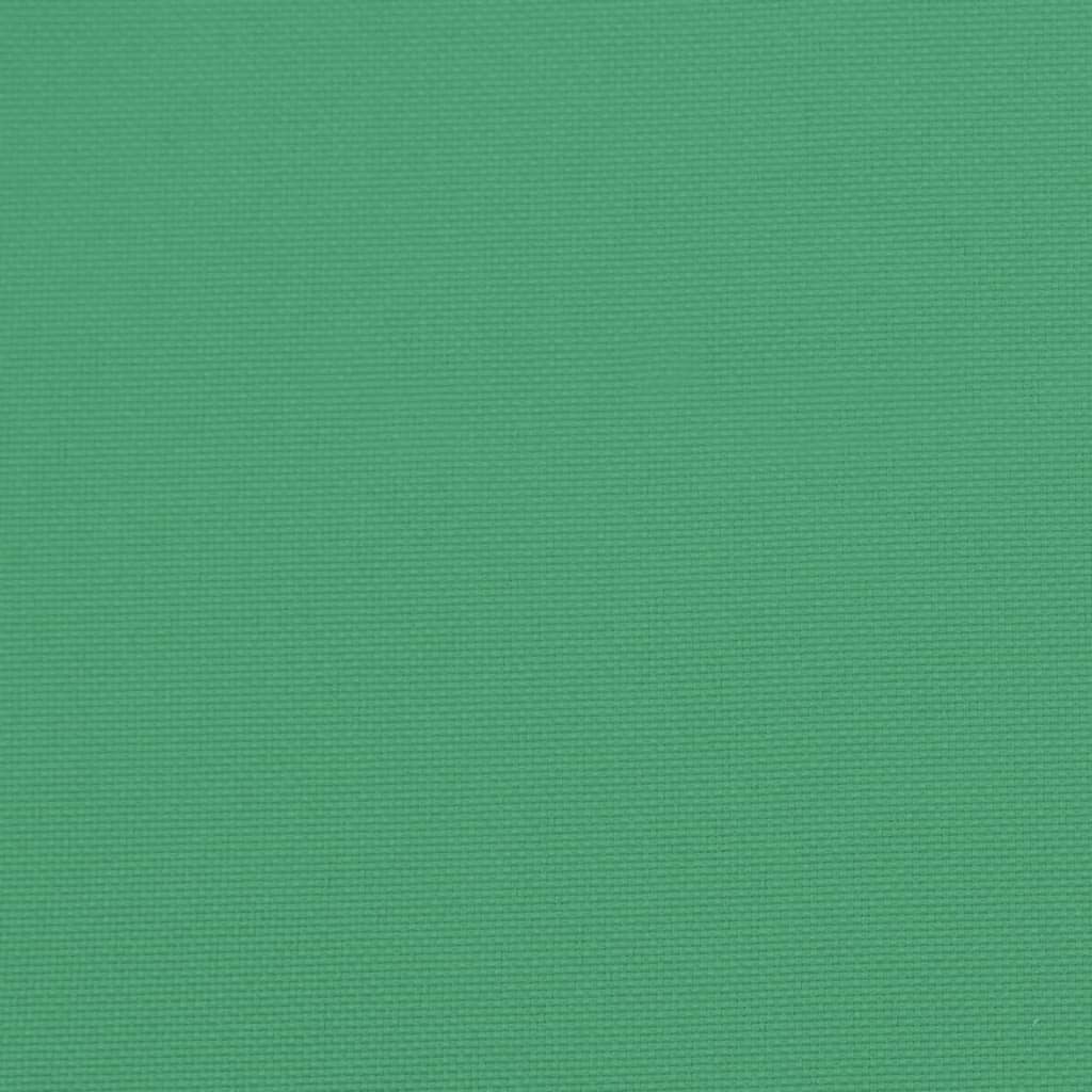Perne scaun cu spătar mic, 6 buc., verde, 100x50x7 cm, textil