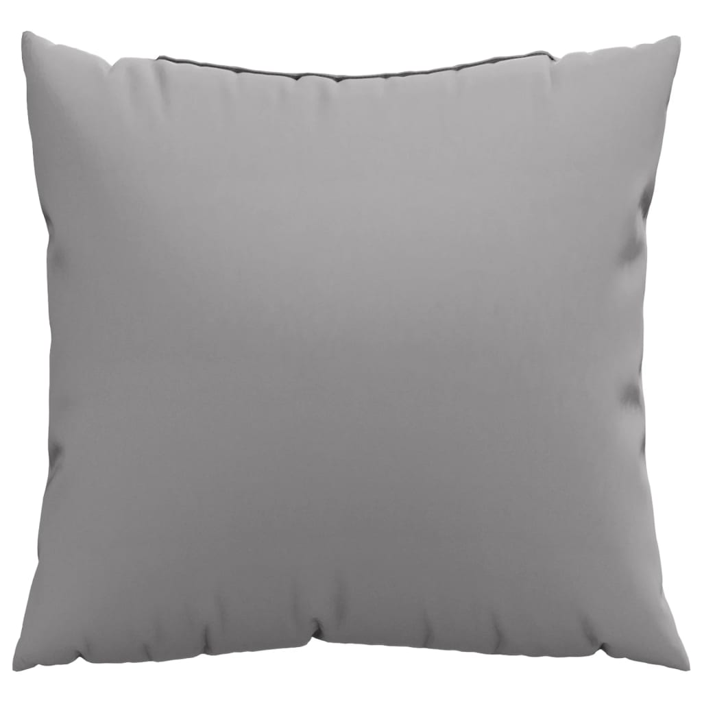 vidaXL Throw Pillows 4 pcs Gray 15.7"x15.7" Fabric