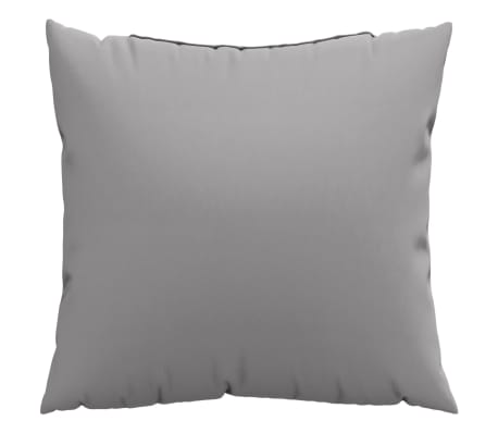 vidaXL Throw Pillows 4 pcs Gray 15.7"x15.7" Fabric