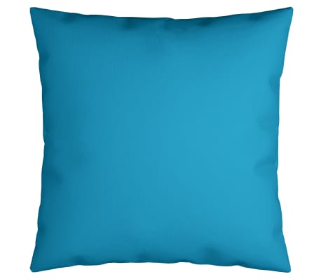 314327 vidaXL Throw Pillows 4 pcs Blue 40x40 cm Fabric