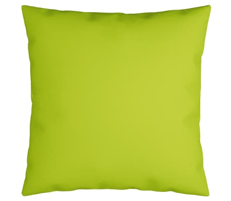 vidaXL Pagalvėlės, 4vnt., šviesiai žalios spalvos, 40x40cm, audinys