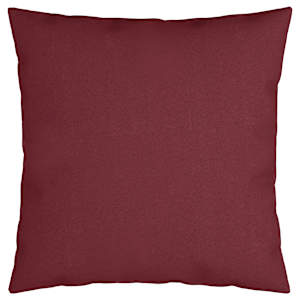 vidaXL Pagalvėlės, 4vnt., raudonojo vyno spalvos, 50x50cm, audinys