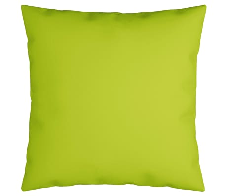 vidaXL Pagalvėlės, 4vnt., šviesiai žalios spalvos, 50x50cm, audinys