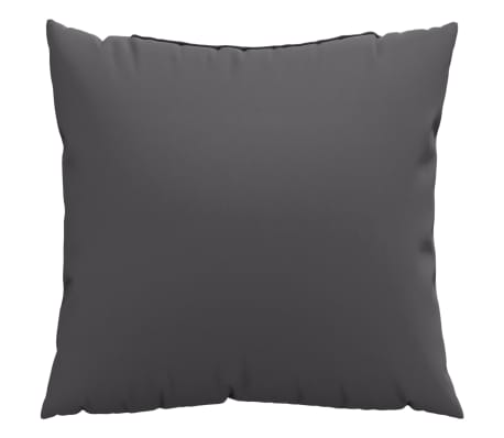 vidaXL Sierkussens 4 st 60x60 cm stof antracietkleurig