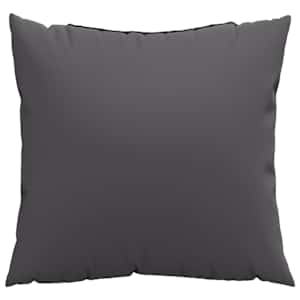 vidaXL Sierkussens 4 st 60x60 cm stof antracietkleurig
