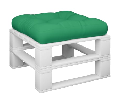 vidaXL Μαξιλάρι Παλέτας Πράσινο 50 x 50 x 12 εκ. Υφασμάτινο