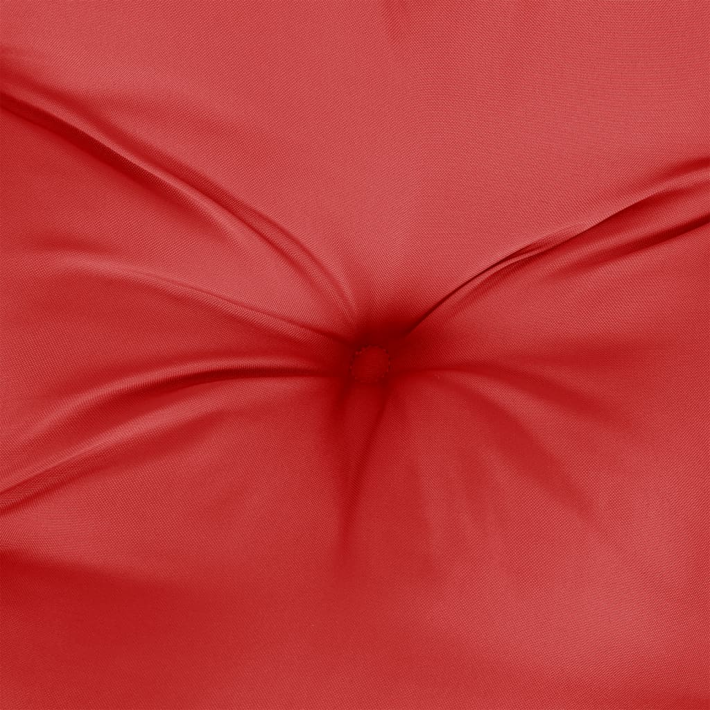  Podložka na paletový nábytok, červená 60x60x12 cm, látka