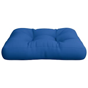 Poduška na palety královsky modrá 60 x 60 x 12 cm textil - obrázek 4