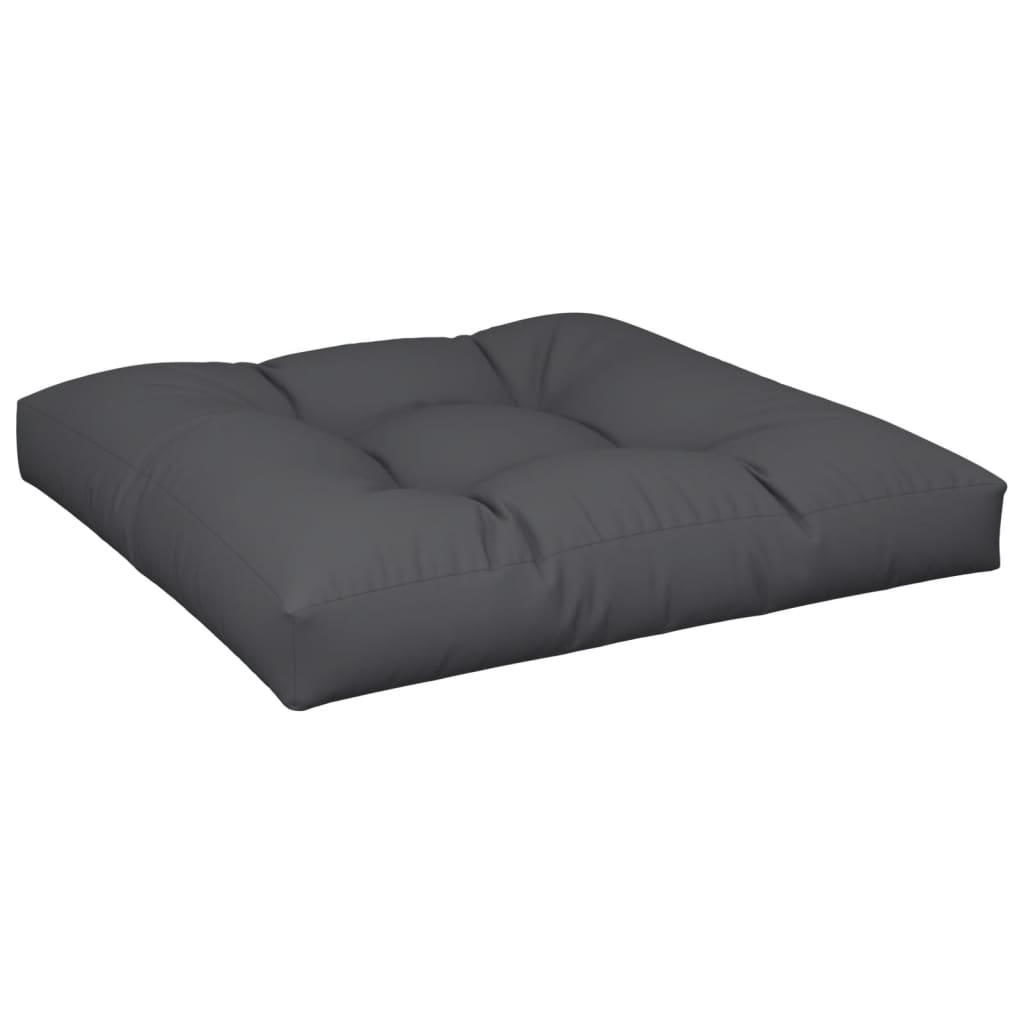 vidaXL hynde til pallesofa 70x70x10 cm sort