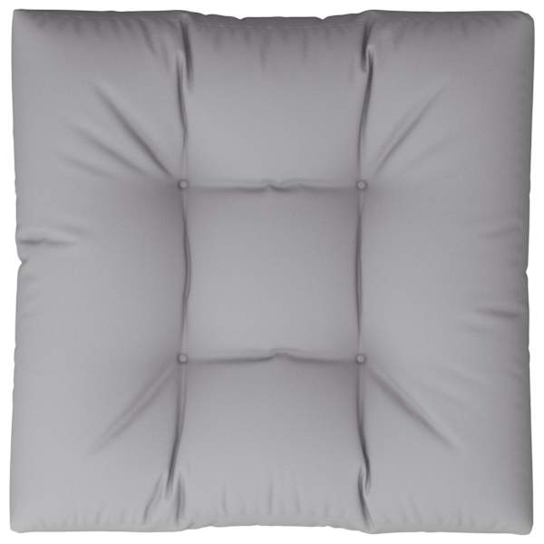 vidaXL euroaluse istmepadi, hall, 80x80x12 cm, kangas