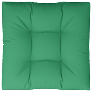 Poduška na palety zelená 80 x 80 x 12 cm textil - obrázek 2