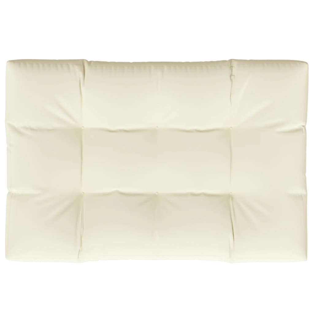 

vidaXL Pallet Sofa Cushion Cream 47.2"x31.5"x3.9"