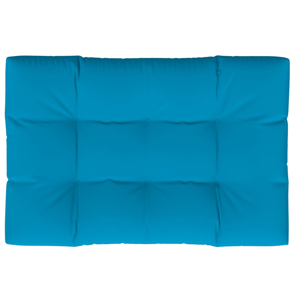 vidaXL Pernă canapea din paleți, albastru, 120 x 80 x 10 cm vidaXL