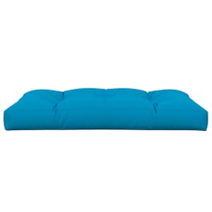 Poduška na palety modrá 120 x 80 x 12 cm textil - obrázek 5