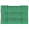vidaXL euroaluse istmepadi, roheline, 120x80x12cm, kangas