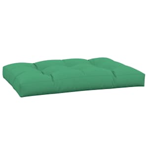 Poduška na palety zelená 120 x 80 x 12 cm textil - obrázek 4