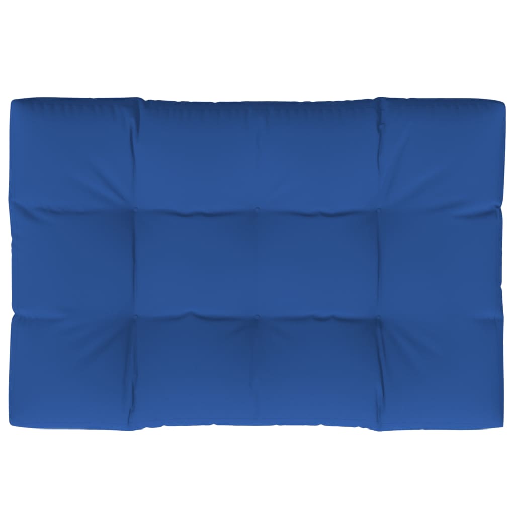 vidaXL Pernă canapea din paleți, albastru, 120 x 80 x 12 cm, textil 