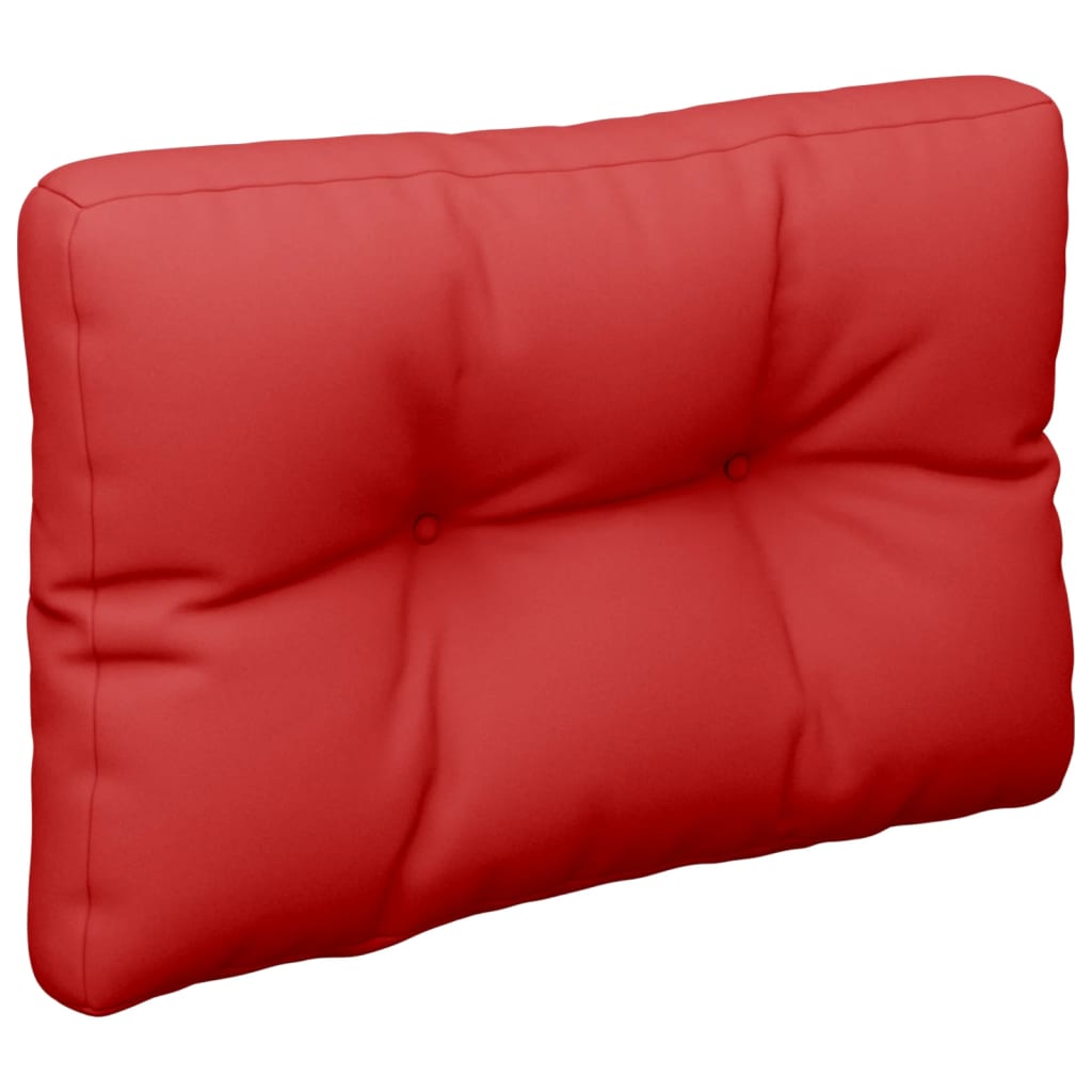 vidaXL Pernă pentru canapea din paleți, roșu, 50 x 40 x 12 cm