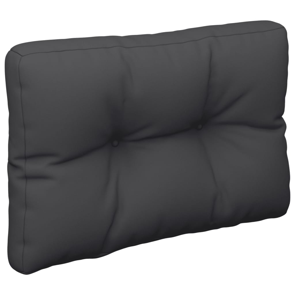 vidaXL Pernă canapea din paleți, negru, 50x40x10 cm vidaXL
