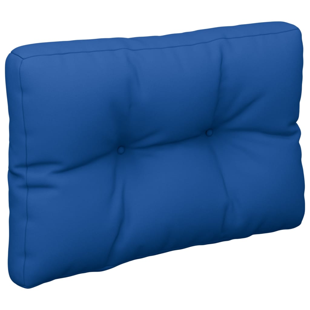 Pernă pentru canapea din paleți, albastru regal, 50x40x10 cm