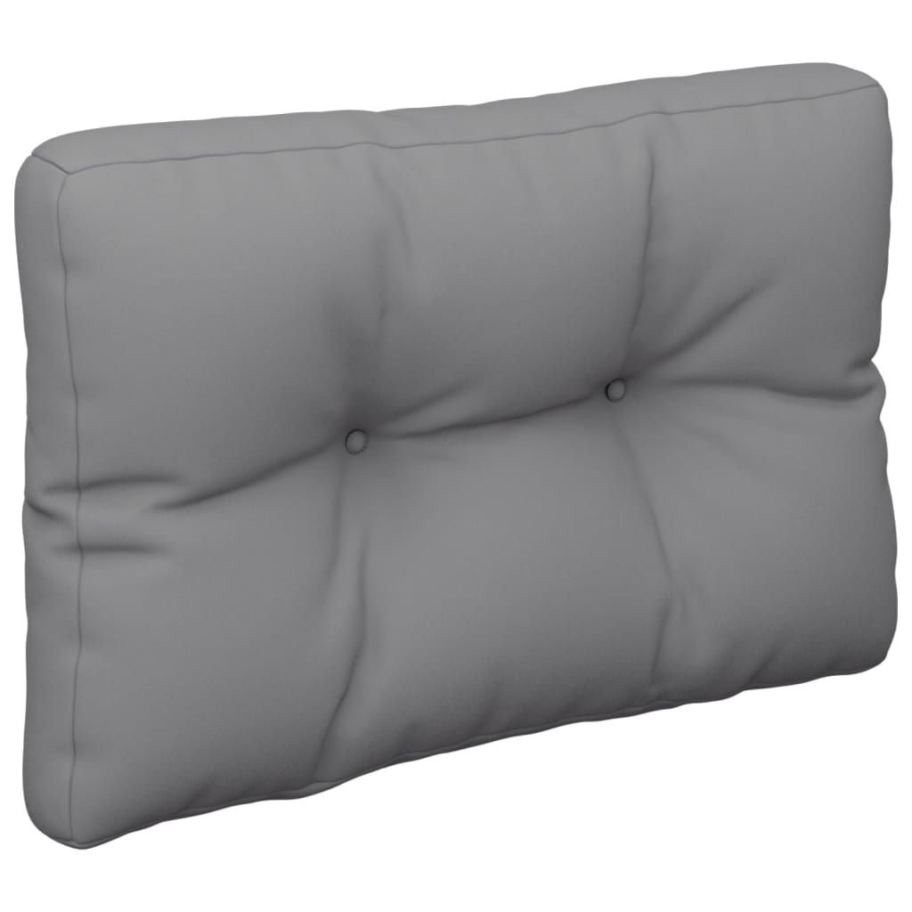 vidaXL Pernă canapea din paleți, gri, 60 x 40 x 12 cm