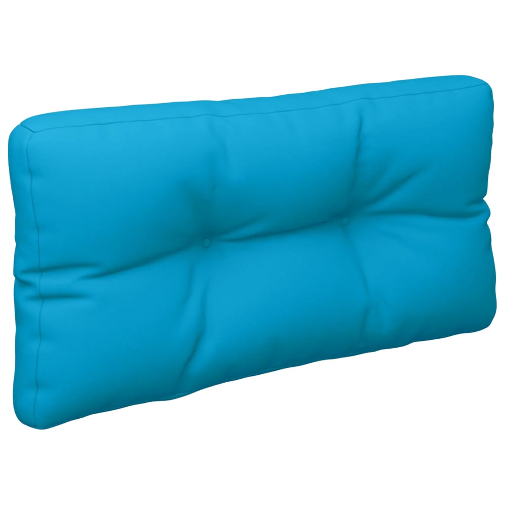 Pernă canapea din paleți, albastru, 70 x 40 x 10 cm