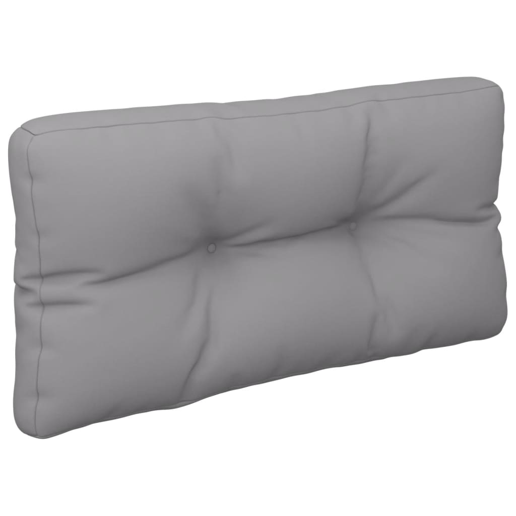 vidaXL Pernă canapea din paleți, gri, 80 x 40 x 12 cm