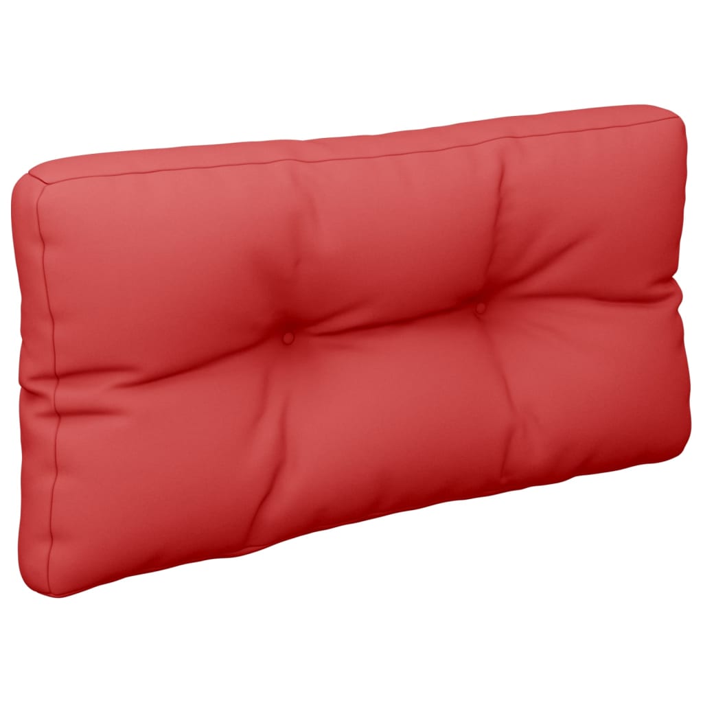 vidaXL Pernă pentru canapea din paleți, roșu, 80 x 40 x 12 cm