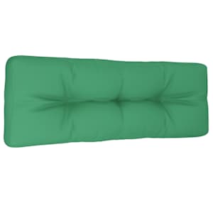 Poduška na palety zelená 120 x 40 x 12 cm textil - obrázek 2