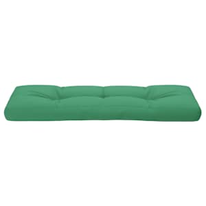 Poduška na palety zelená 120 x 40 x 12 cm textil - obrázek 5