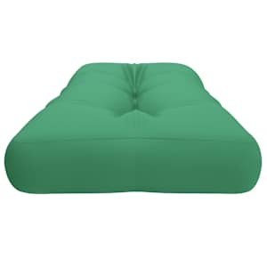 Poduška na palety zelená 120 x 40 x 12 cm textil - obrázek 6