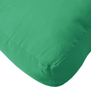 Poduška na palety zelená 120 x 40 x 12 cm textil - obrázek 7