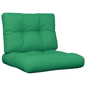 Podušky na palety 2 ks zelené textil - obrázek 2