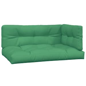Podušky na palety 3 ks zelené textil - obrázek 2