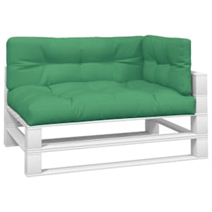 Podušky na palety 3 ks zelené textil - obrázek 3