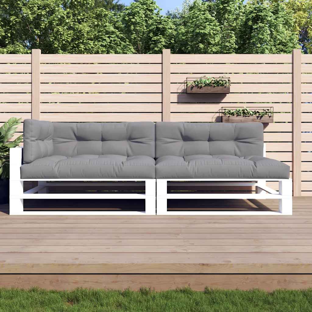 vidaXL Perne pentru paleți, 5 buc., gri, material textil