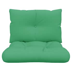 Podušky na palety 2 ks zelené textil - obrázek 4